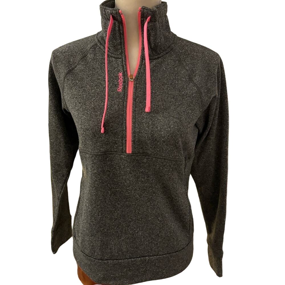 Grey Reebok athletic pull over size XS